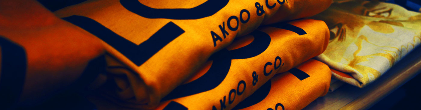 Akoo screen printed tee